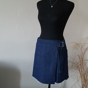Madewell Wrap Denim Skirt
